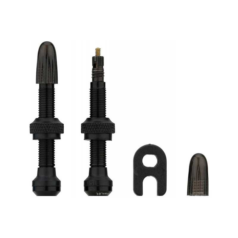 SCHWALBE Aluminum tubeless valve set (2U) 40 MM 708320