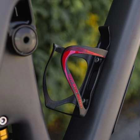 LEZYNE Portabidon CARBON TEAM CAGE-UD MATT BK/RD 1-BC-CBM-V111