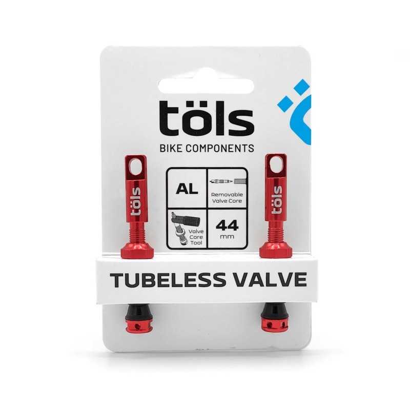 TÖLS Valvulas de aluminio PRESTA TUBELESS 44 MM 8436577111818-2