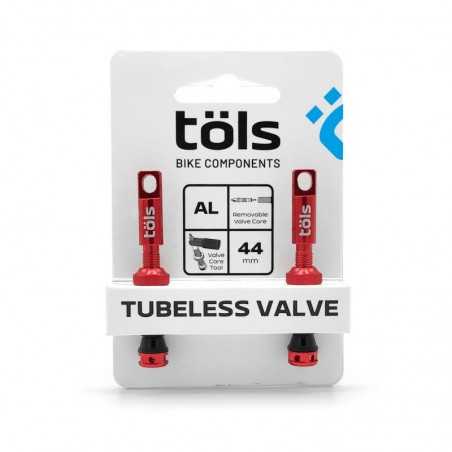 TÖLS Valvulas de aluminio PRESTA TUBELESS 44 MM 8436577111818-2