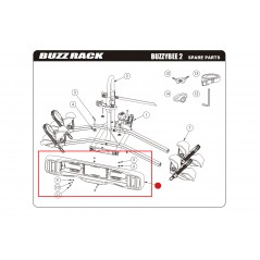 BUZZ RACK Placa luz recambio BUZZYBEE 2 + 4 57357