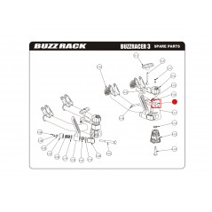 BUZZ RACK Replacement gasket BUZZRACER 3 57369
