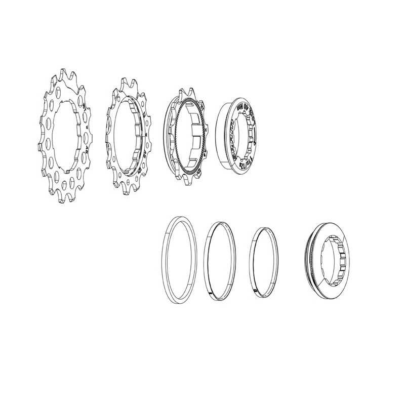 SRAM Crown separator kit CASSETTE XG-1290 RED ETAP AXS 12V 10-28 103610
