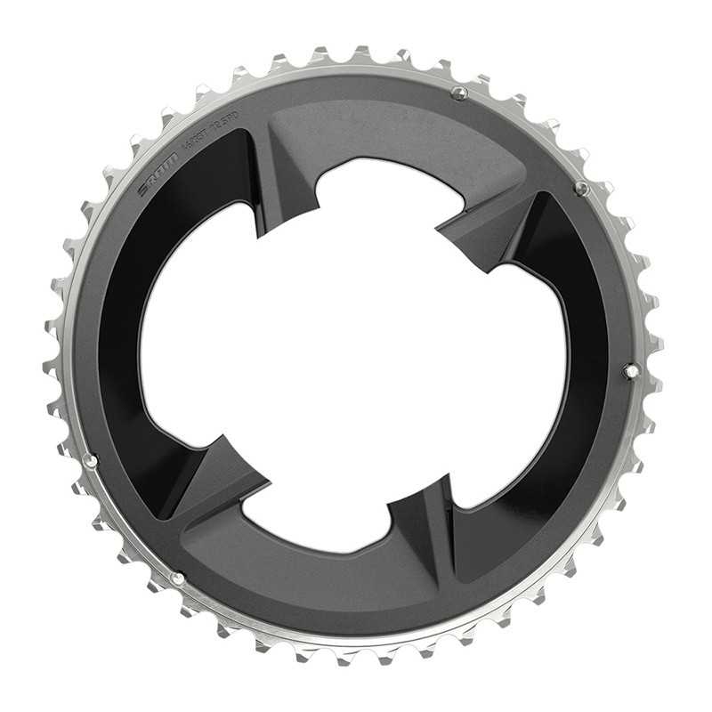 SRAM Plato aluminio con cubreplato RIVAL 48 T 107 BCD 2X12V 103613