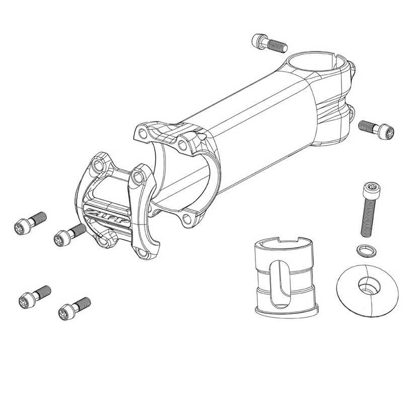 SRAM Power spacers set ZIPP SERVICE COURSE SL OS ZIPP SERVICE COURSE SL OS 106734