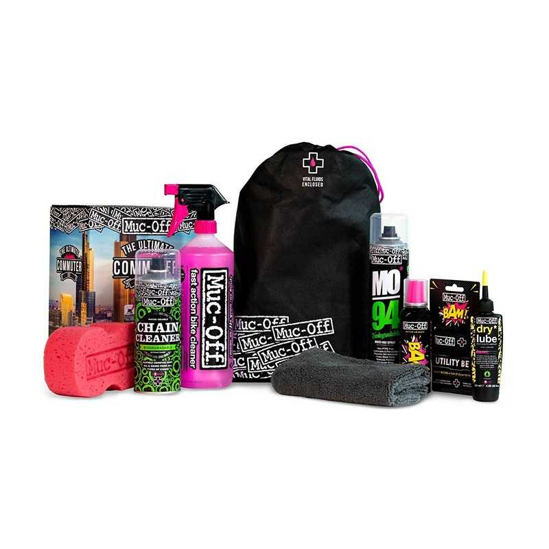 MUC-OFF Kit limpieza viaje THE ULTIMATE COMMUTER 712706