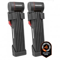 TRELOCK Set candados plegables con soporte FS 480 COPS X-PRESS 100 CM 2 U 712872