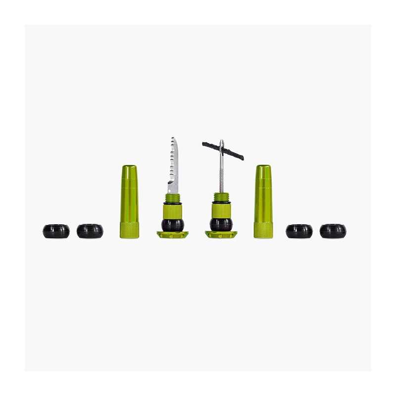 MUC-OFF Kit mechas reparacion pinchazos integrado en manillar TUBELESS 713007VAR