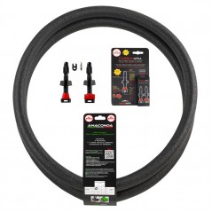 BARBIERI Kit mousse antipinchazos + valvulas de carbono ANACONDA GRAVEL 700X32-45 CARBONARIA 713181
