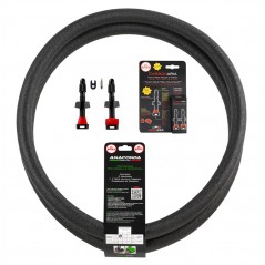 BARBIERI Kit mousse antipinchazos + valvulas de carbono ANACONDA 29X1.90-2.00 CARBONARIA 713182