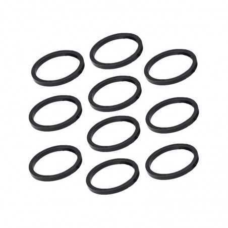 DEDA Set espaciadores tubo direccion aluminio 1-1/8 3 MM 10 U 713397