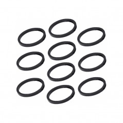 DEDA Aluminum head tube spacers set 1-1/8 5 MM 10 U 1-1/8 5 MM 10 U 713398