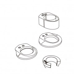 DEDA Steering Steering Spacers Kit SUPERBOX 713417