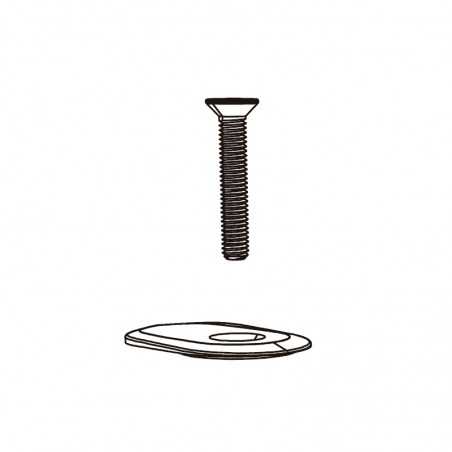 DEDA Steering aluminum stem cover SUPERBOX M6X35 MM 713418