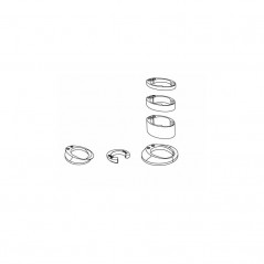 DEDA Handlebar spacers kit VINCI 713422