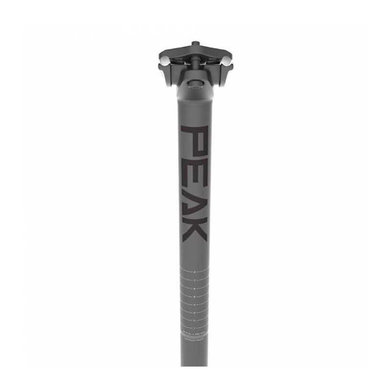 DEDA ALUMINUM SADDLE SEAT POST MUD PEAK 27.2 400 MM 20 MM OFFSET 713474