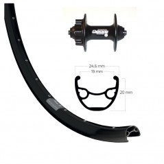 WIENER Front wheel with quick release WINORA RYDE RIVAL 19 29" 6 36 SHIMANO DEORE 714362