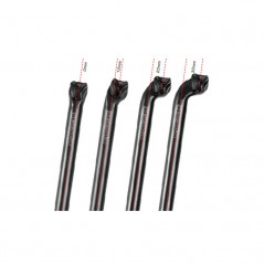 ERGOTEC Tija de sillin aluminio VIPER 27.2 400 MM 10 OFFSET 714491
