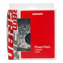 SRAM Pack cassette + cadena POWER PG-1030 PC-1031 10V (11-26) 718385