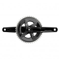 SRAM Crankset and aluminum chainring without cups RIVAL D1 DUB 107 BCD 172.5 MM 46X33D 12V 103625