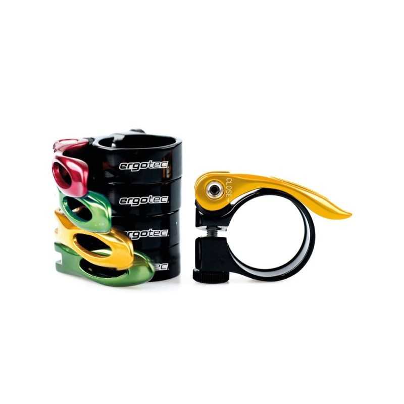 ERGOTEC Abrazadera para tija de sillin aluminio cierre rapido 31.8 MM 374000