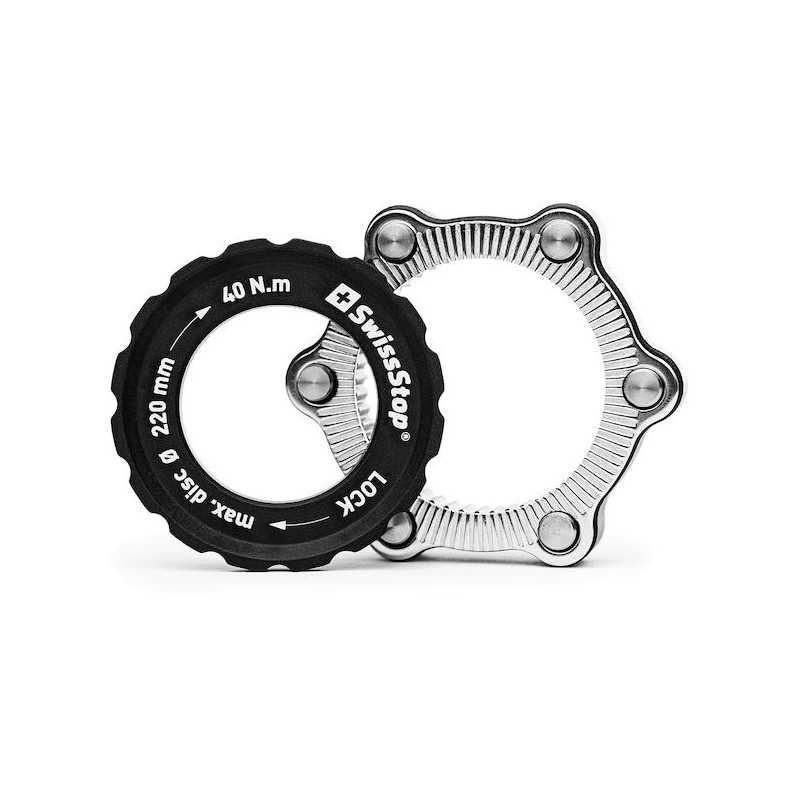 SWISSSTOP Adaptador freno disco de 6 agujeros CENTERLOCK 712649