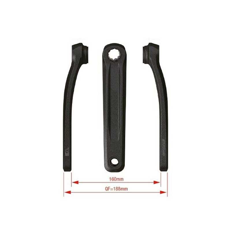 FSA Juego de bielas aluminio CK-751/IS E-BIKE BOSCH GEN4 160 MM 712757