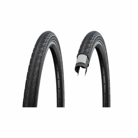 SCHWALBE Rigid bicycle tire cover DELTA CRUISER PLUS 28X2.00 HS431 ACTIVE TWINSKIN PUNCTURE GUARD 50-622 713034