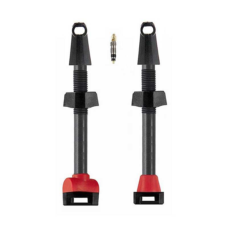 BARBIERI Set of valves PRESTA CARBONARIA 65 MM TUBELESS 713192