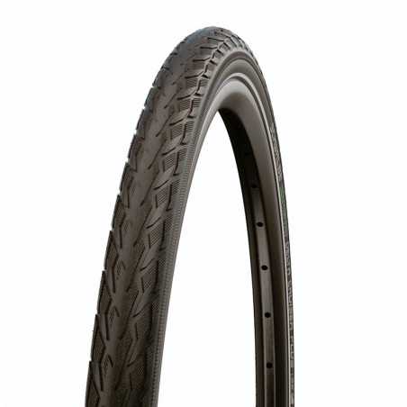 SCHWALBE Rigid reflective bicycle tire DELTA CRUISER PLUS 26X1.75 HS431 ACTIVE PUNCTUREG. TWINSKIN 47-559 713214