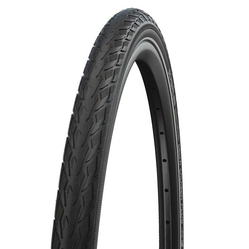 SCHWALBE Rigid reflective bicycle tire DELTA CRUISER PLUS 28X1 1/2 HS431 ACTIVE PUNCTUREG. TWINSKIN 40-635 713216