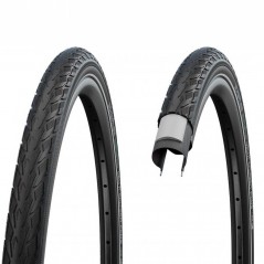 SCHWALBE Cubierta neumatico bicicleta rigida reflectante DELTA CRUISER PLUS 28X1.40/700X35C HS431 ACTIVE PUNC-G. TWINS 37-622 71