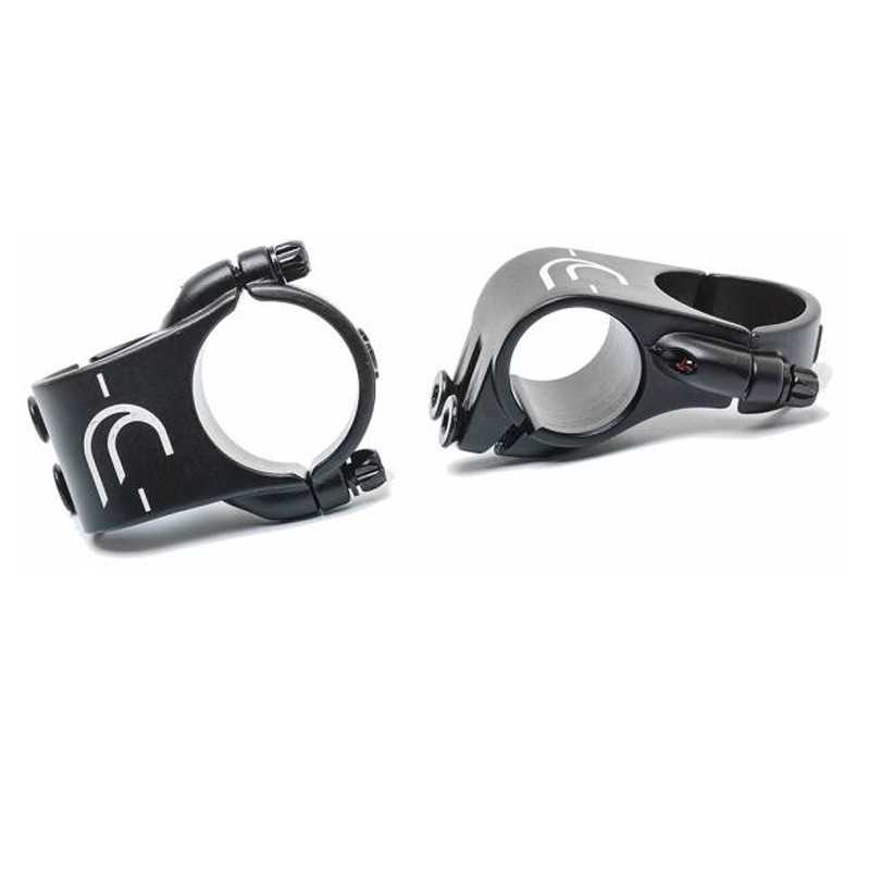 DEDA Set of clamps for parabolic extensions FASTBLACK2 31.7 MM 713304