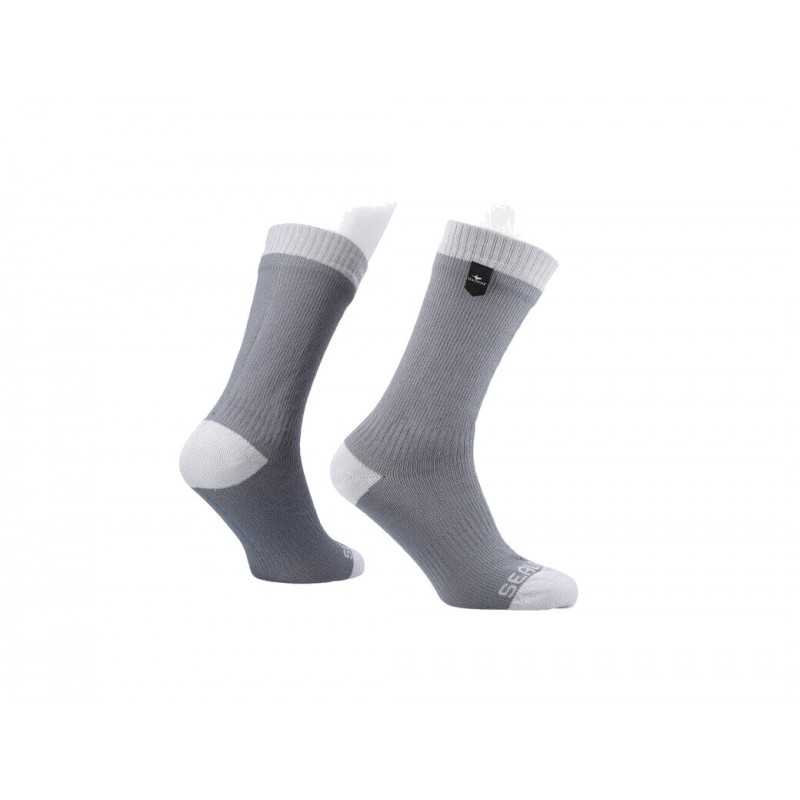 SEALSKINZ Calcetines medianos impermeables clima calido 713572VAR