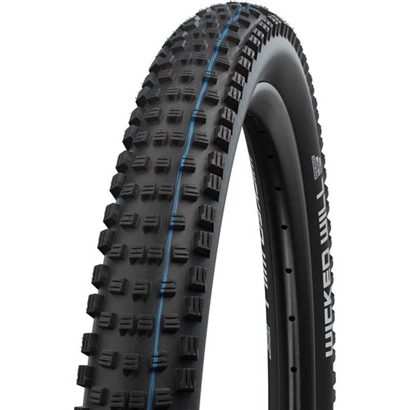 SCHWALBE Cubierta neumatico bicicleta plegable WICKED WILL 27.5X2.40/650B HS614 EVO S.RACE ADDIX SPEEDGR. TUBELESS 62-622 714837