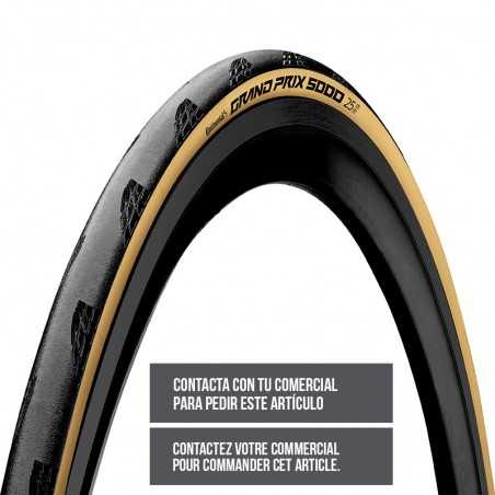 CONTINENTAL Cubierta neumatico bicicleta plegable GRAND PRIX 5000 700X28 NEGRO/CREMA 28-622 718501