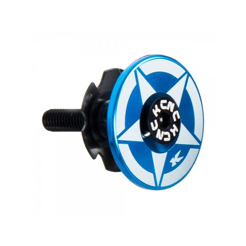 KCNC Address cap logo with spider AHEADSET CAP KIT II 1-1/8 STAR KCDITAP4ORSTARV