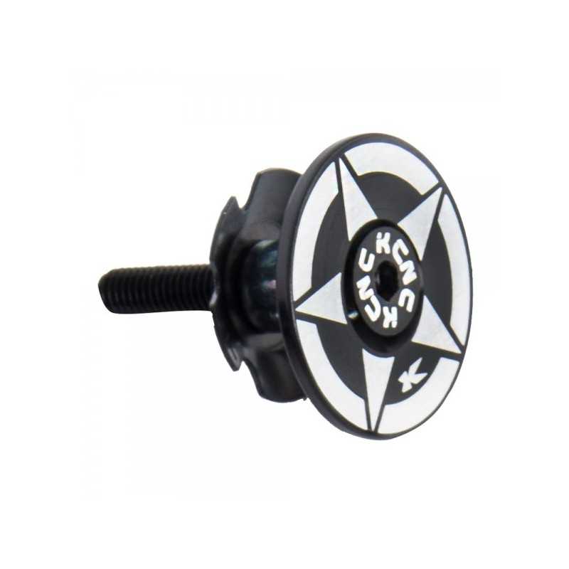 KCNC Address cap logo with spider AHEADSET CAP KIT II 1-1/8 STAR KCDITAP4ORSTARV