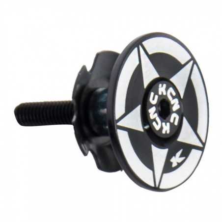 KCNC Address cap logo with spider AHEADSET CAP KIT II 1-1/8 STAR KCDITAP4ORSTARV
