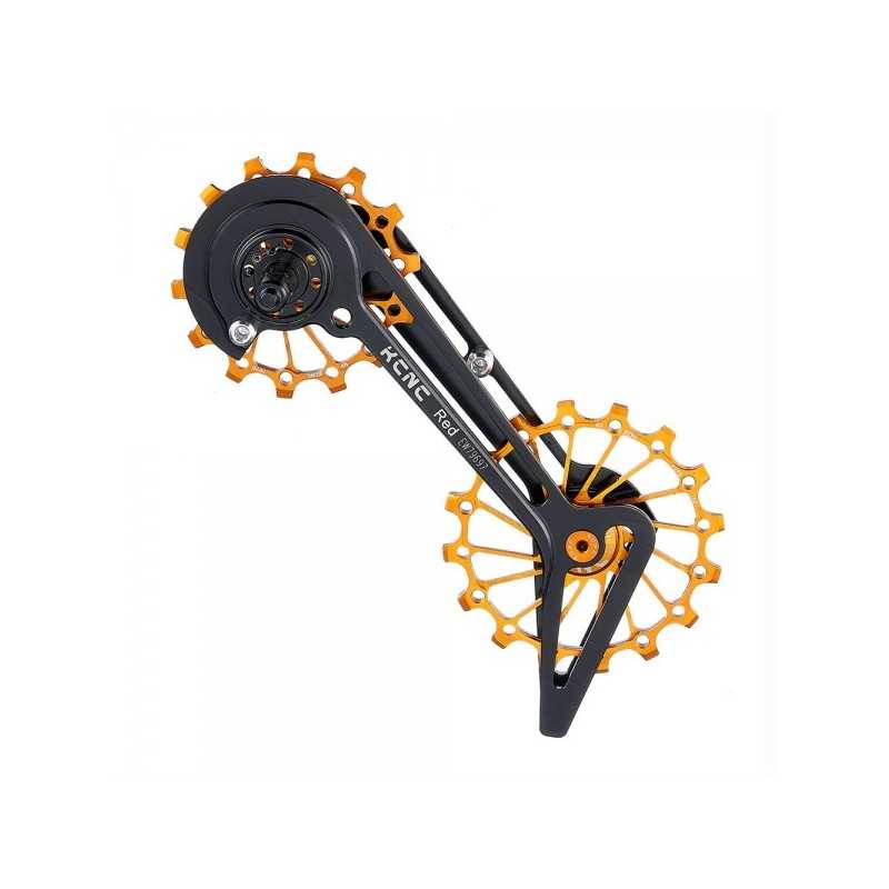 KCNC Pata de cambio con roldanas cerámicas 14+16D SRAM 11V KCROSYSUCNGUNVA