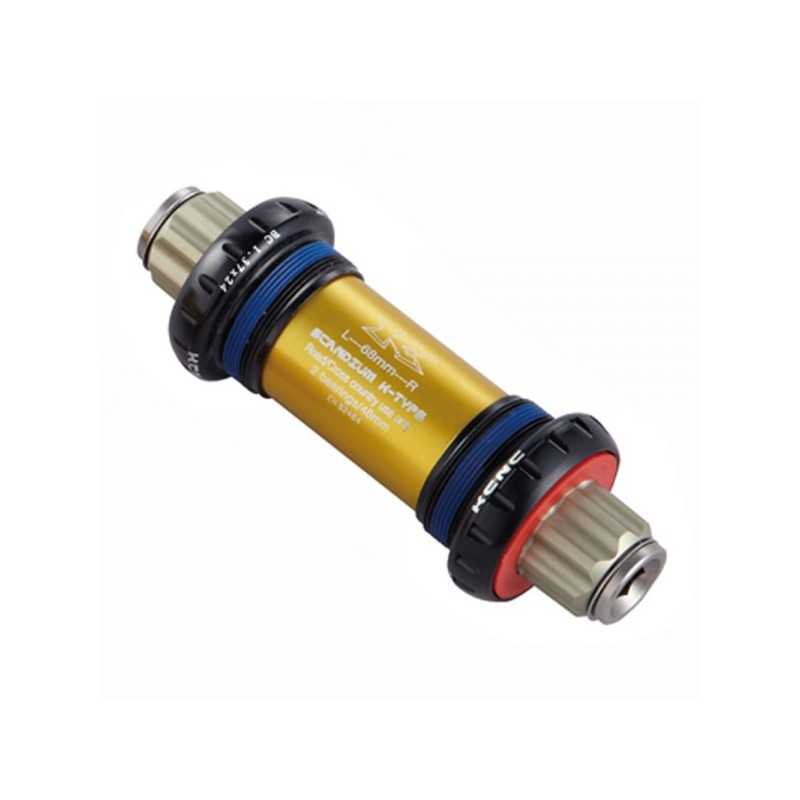 KCNC Pedalier bicicleta con eje K-TYPE ROAD BB 68MM 122MM KCPEBSAEJRUNVAR