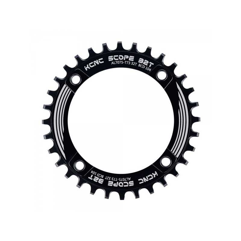 KCNC Chainring for bicycle 4 arms single chainring SCOPE BCD104 MTB KCPLCXMVD32DVAR