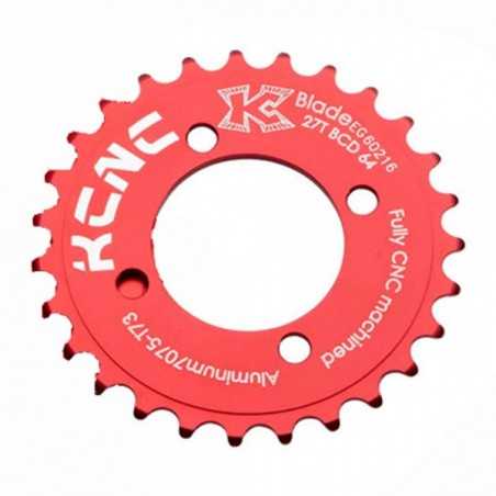 KCNC Plato para bicicleta 4 brazos BCD64 MTB BLADE KCPLM1RJB29DVAR