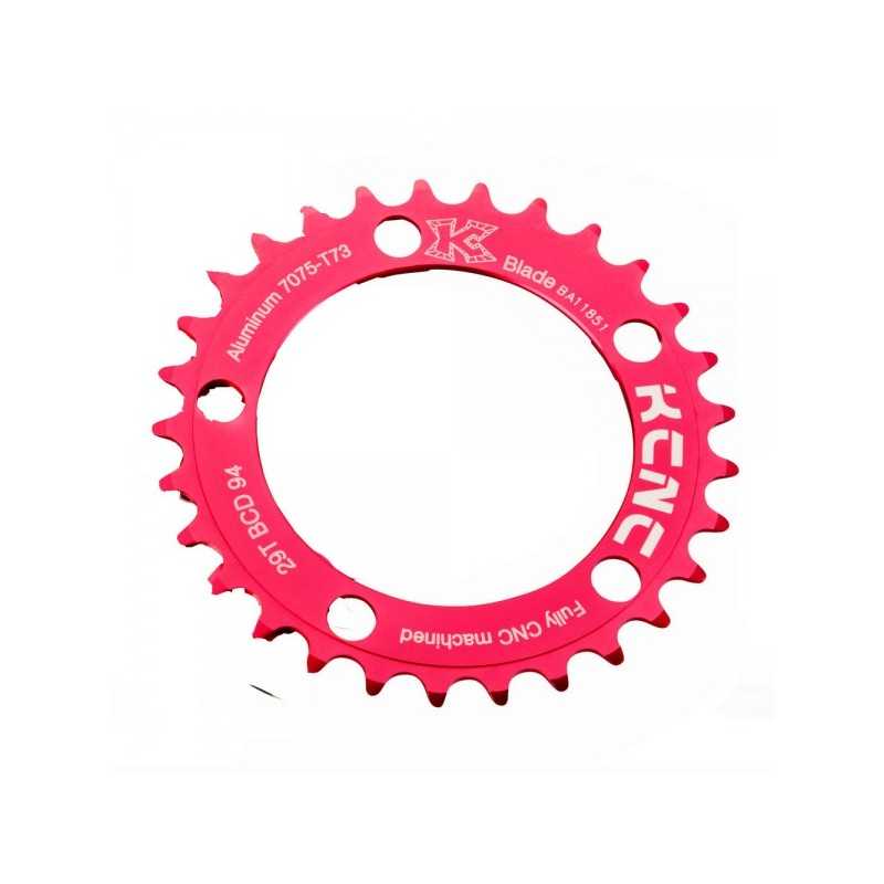 KCNC Plato para bicicleta 5 brazos BCD94 MTB BLADE KCPLM6NGB24DVAR