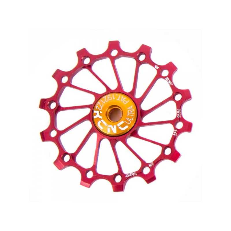 KCNC Ruleta roldana cambio trasero ULTRA SRAM X-SYNC LONG TEETH NARROW/WIDE 11/12V 14D KCROCOTSRJ14DVA