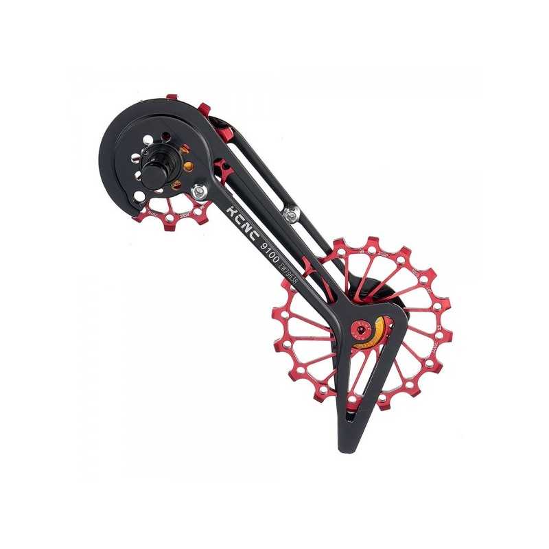 KCNC Pata de cambio con roldanas 12+16D SHIMANO DURA-ACE 9100 ULTEGRA 8000 11V KCROSYSUGUNVAR