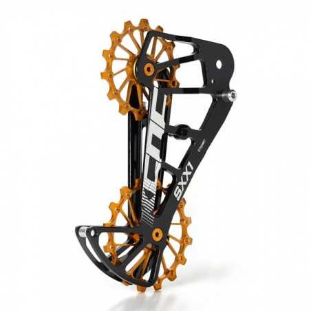 KCNC Pata de cambio con roldanas Ceramicas 14+16D SRAM EAGLE MTB 12V KCROSYCEUNVAR