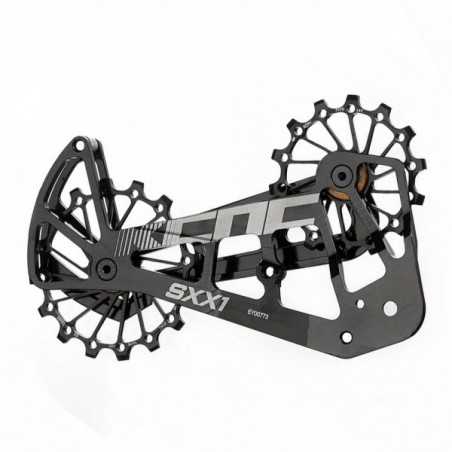 KCNC Pata de cambio con roldanas 14+16D SRAM EAGLE MTB 12V KCROSYSUSRMNGUN