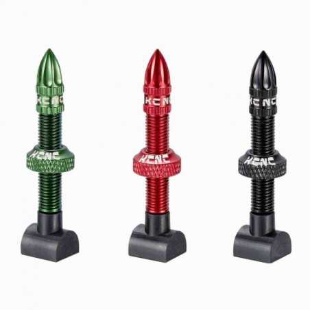 KCNC Juego de valvulas TUBELESS PRESTA 38MM KCVAALRUNG1UNVA