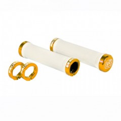 PROGRESS HANDLEBAR GRIPS SET PG-302 LOCK-ON PGPUTO302BRUVAR